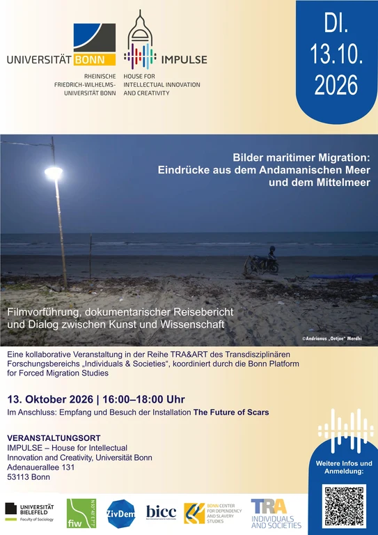 13.10.26: Bilder maritimer Migration: Eindrücke aus dem Andamanischen Meer und dem Mittelmeer