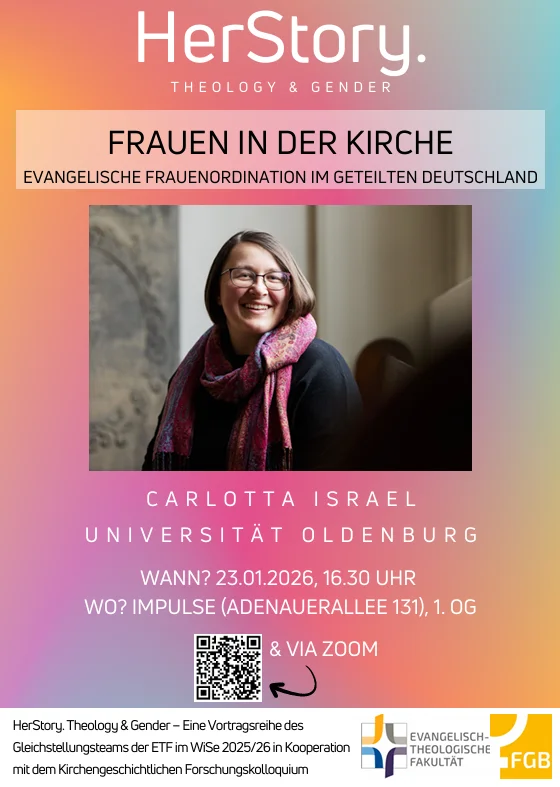 23.+24.01.2026: Kirchenhistorisches Kolloquium